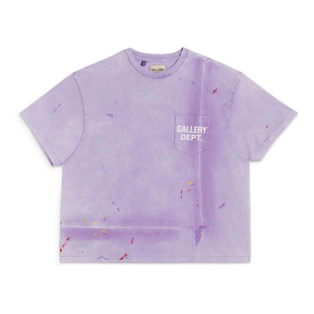 Gallery Dept. Vintage Logo Painted Tee Purple