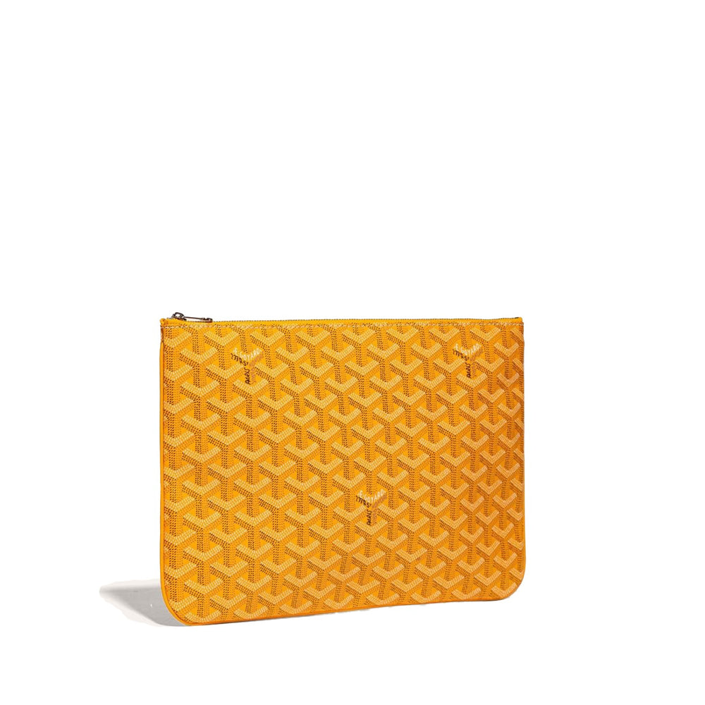 Goyard Sénat MM Pouch Yellow