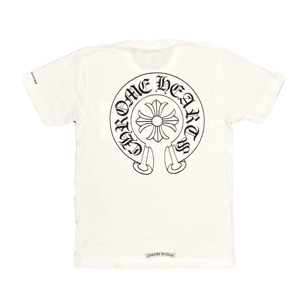 Chrome Hearts Horse Shoe Logo Pocket T-Shirt White