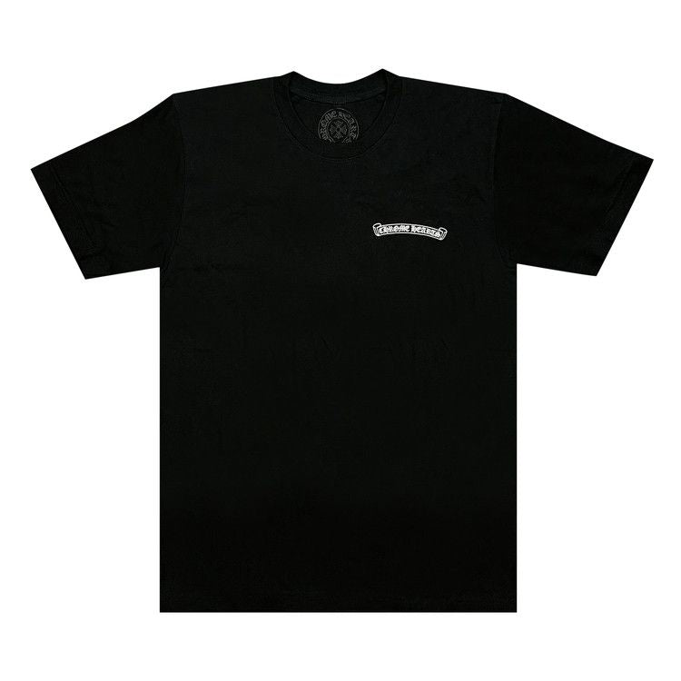 Chrome Hearts Scroll Logo T-shirt Black