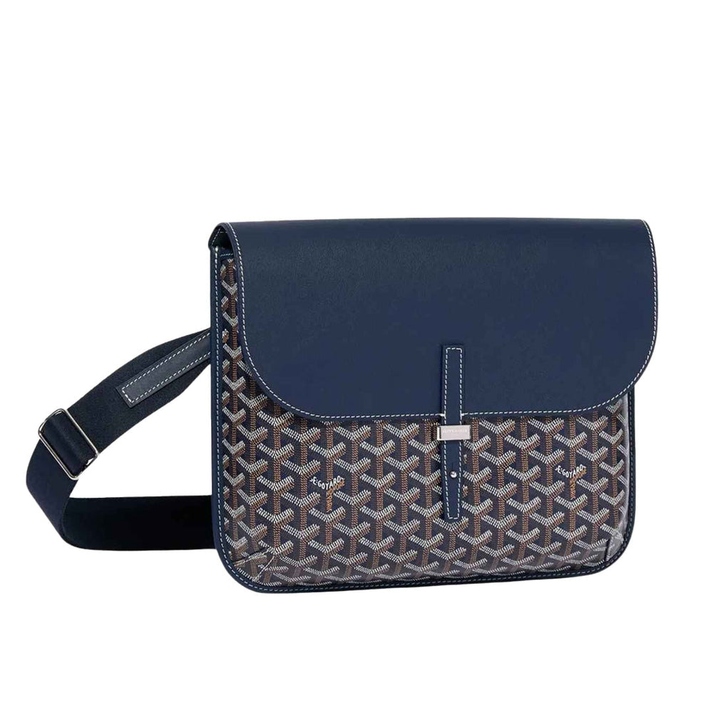 Goyard Coursier Messenger Bag Navy Blue
