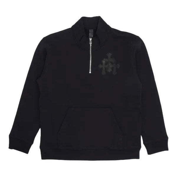 Chrome Hearts Cemetery Cross quarter-zip Sweatshirt