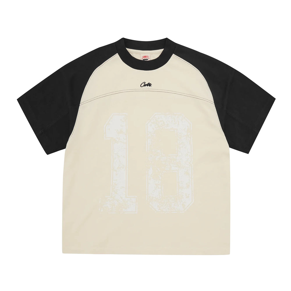 Corteiz Vintage Jersey Cream/Black