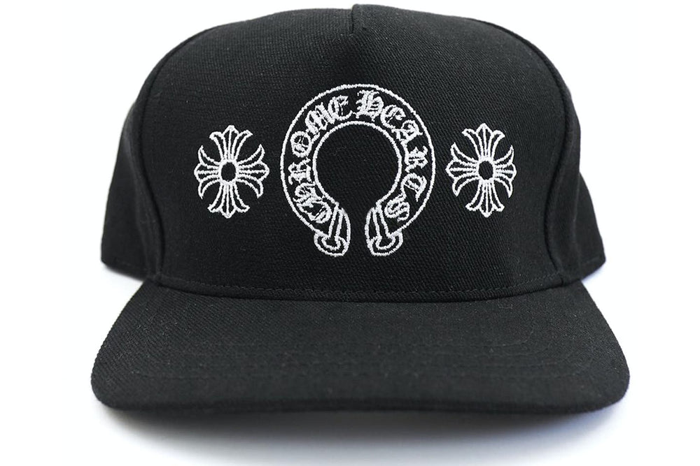 Chrome Hearts Horseshoe Denim Baseball Hat