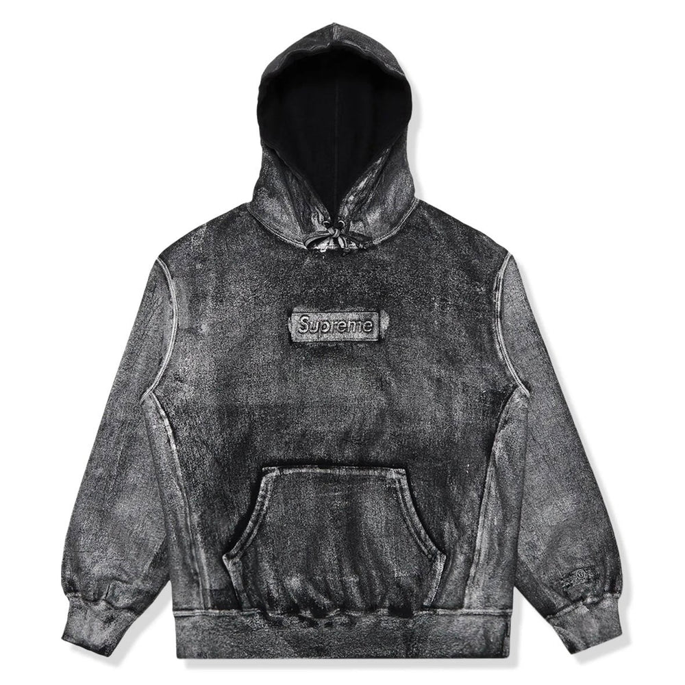 Supreme x Maison Margiela Box Logo Hoodie Black