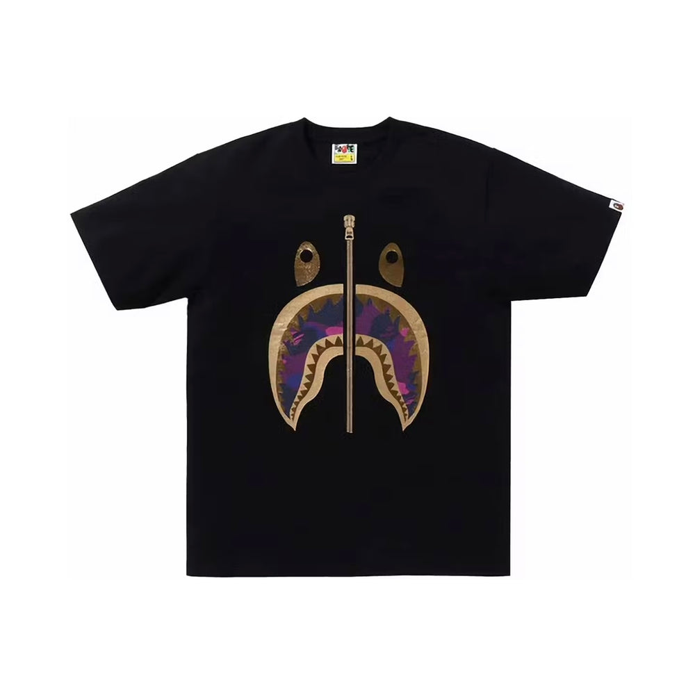 BAPE Color Camo Shark Tee (SS24)
Black/Purple