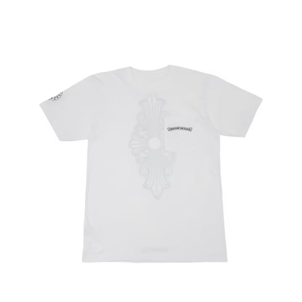 Chrome Hearts Floral Cross T-shirt blanc