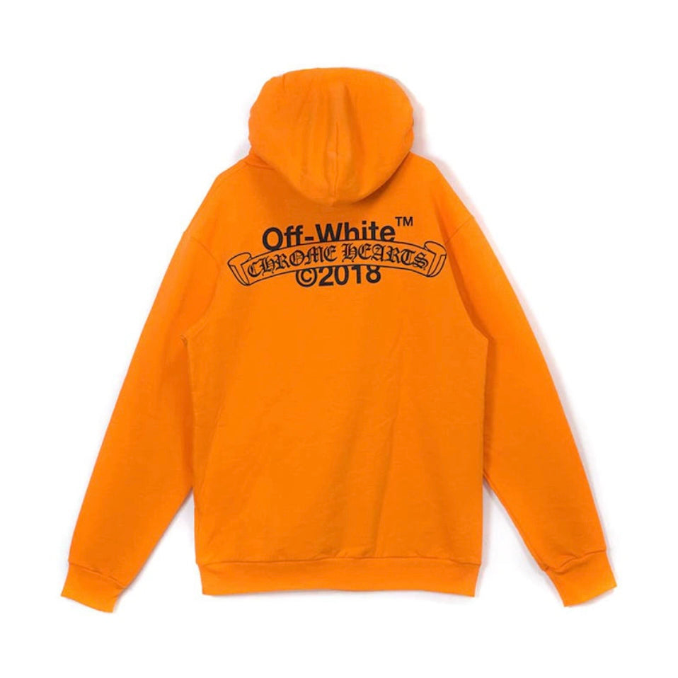 Off White x Chrome Hearts Hoodie 2018