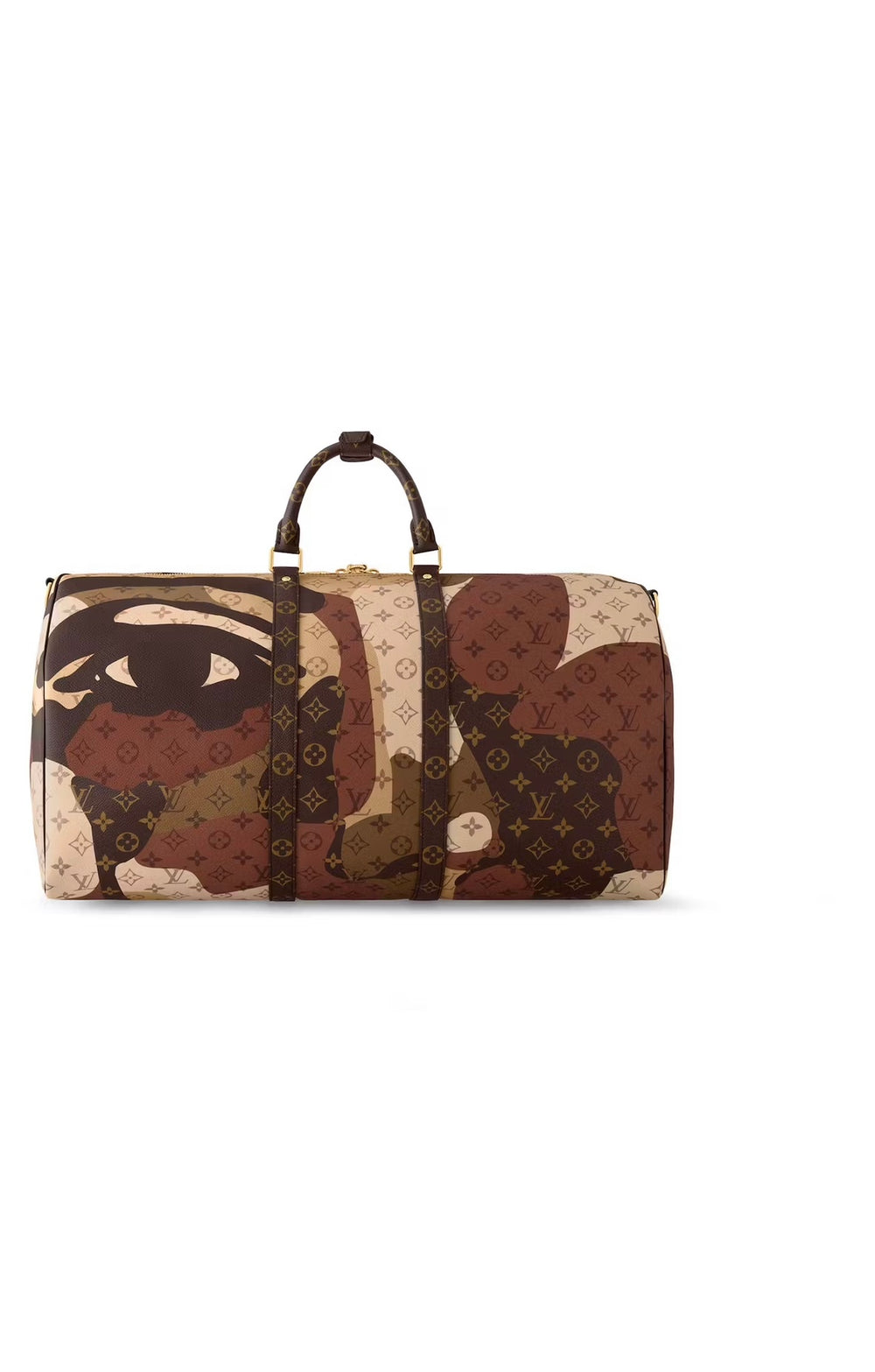 Louis Vuitton Keepall 55 Bandouliere 55 Brown (Kid Super Collection FW23)