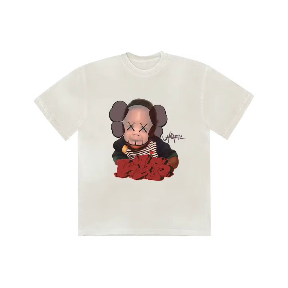 Travis Scott x KAWS Utopia I Tee
Bianco