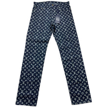 Lade das Bild in den Galerie-Viewer, Louis Vuitton Blue Indigo Monogram Denim Jeans (Kim Jones)
