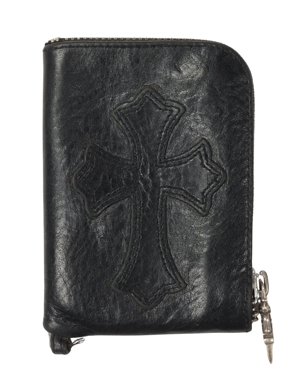Chrome Hearts Cross Patch Zip Wallet
