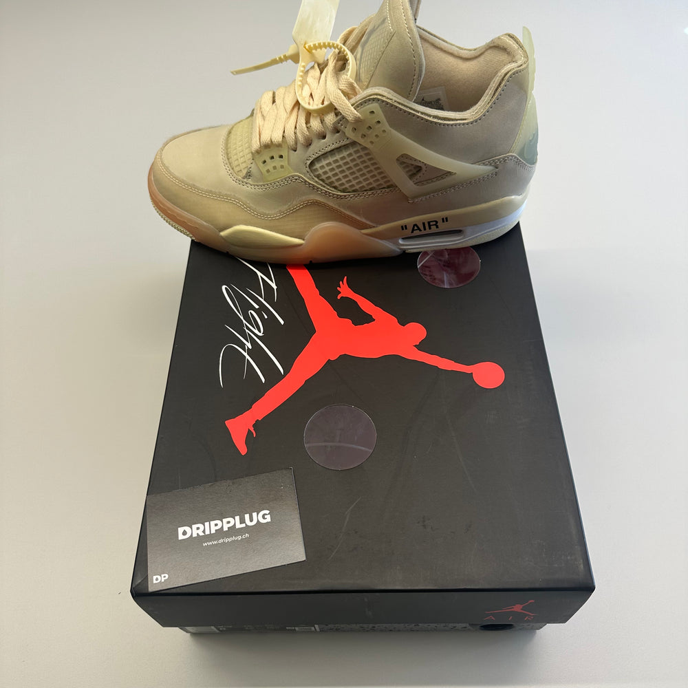 Air Jordan 4 Off White Sail (W)(2020)