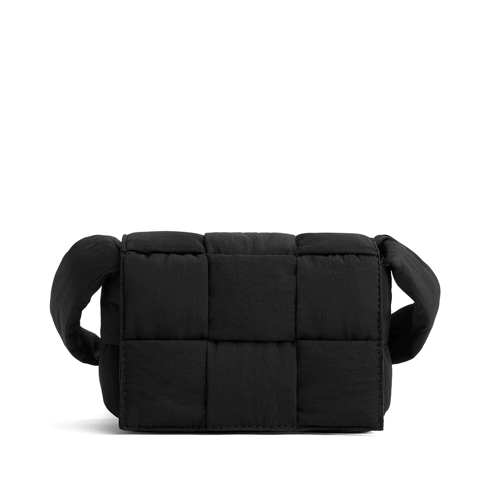 Bottega Veneta Candy Borsa a tracolla imbottita Tech Mini Nero