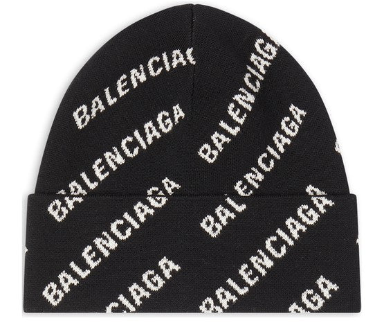 Bonnet Balenciaga Logo