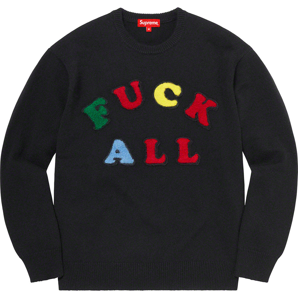 Maglione Supreme Fuck All SS21