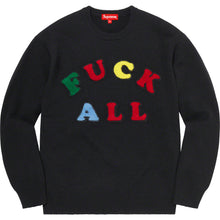 Load image into Gallery viewer, Supreme Fuck All Sweater SS21
