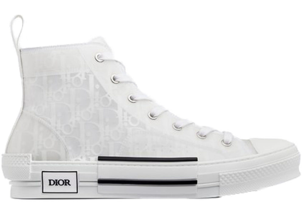 Dior B23 Hauts Blancs Obliques