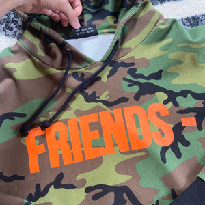 Vlone FRIENDS Camo hoodie
