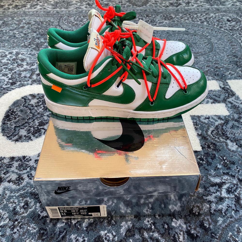 Nike Dunk Low Off-White Pine Green