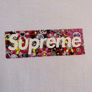 Supreme Takashi Murakami COVID-19 Relief Box Logo Tee White SS20