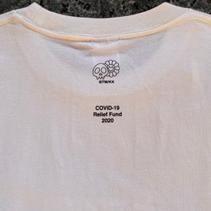 Supreme Takashi Murakami COVID-19 Relief Box Logo Tee White SS20