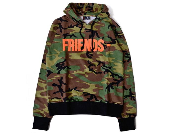 Vlone FRIENDS Camo hoodie