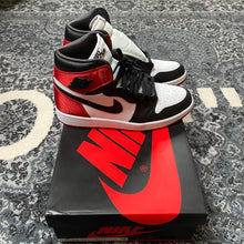 Load image into Gallery viewer, Air Jordan 1 Retro High Satin Black Toe (W) (2019)
