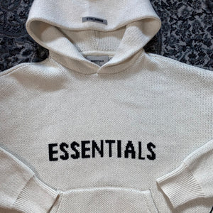 Fear of God Essentials Knit Pullover Hoodie (SS21) Oatmeal