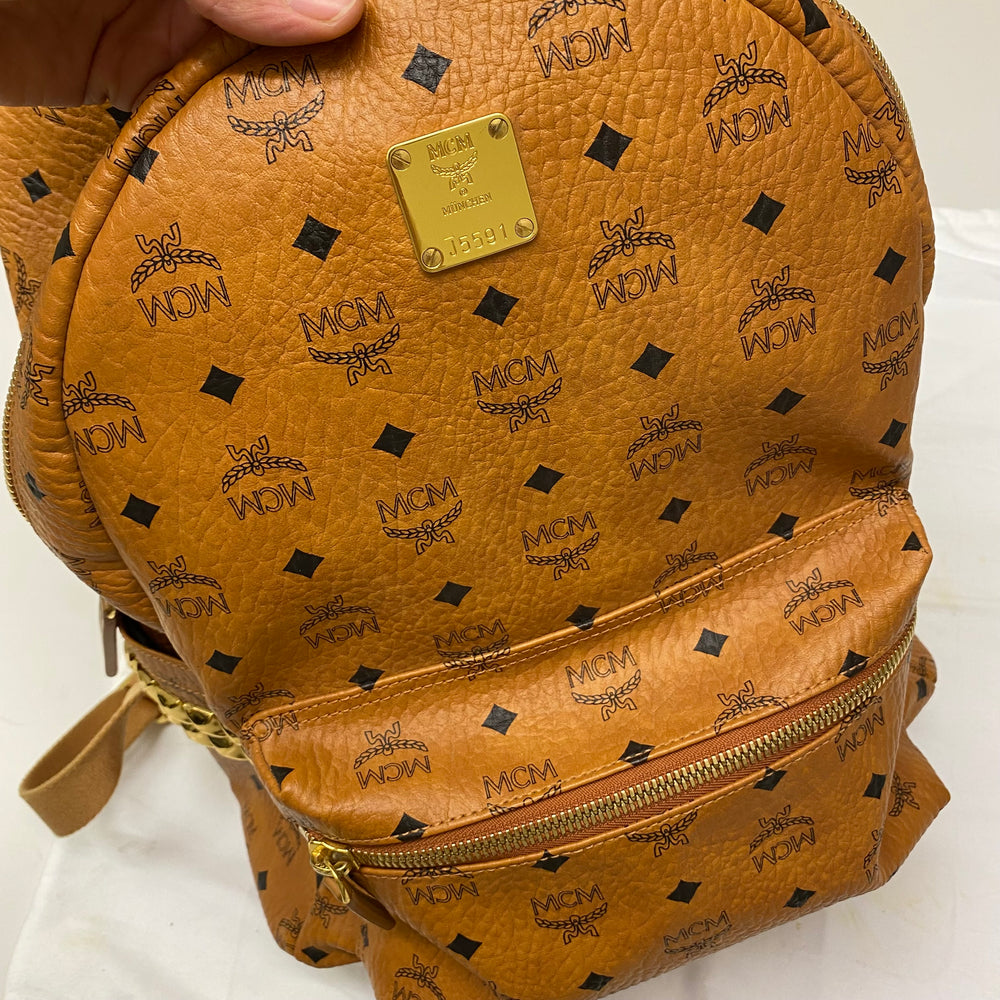 Mcm Backpack COGNAC