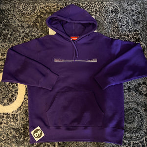Supreme Hooded Sweatshirt Purple London FW20