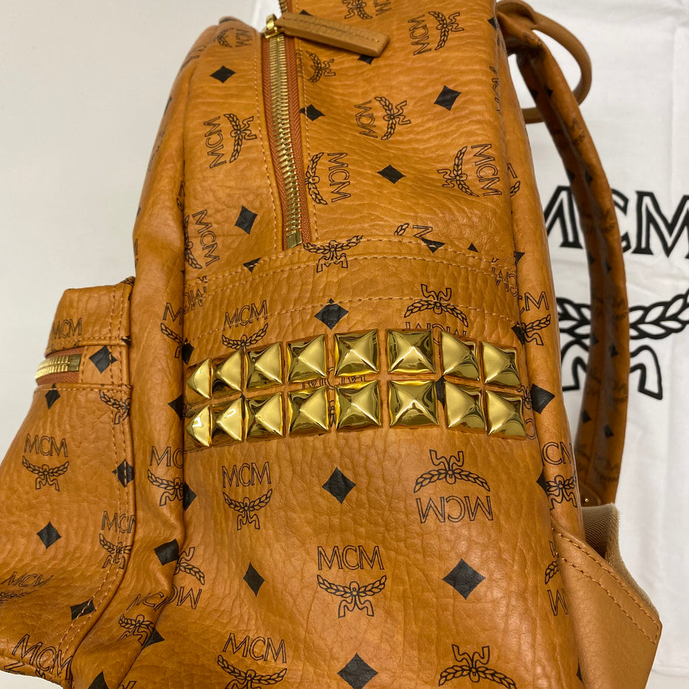 Mcm Backpack COGNAC