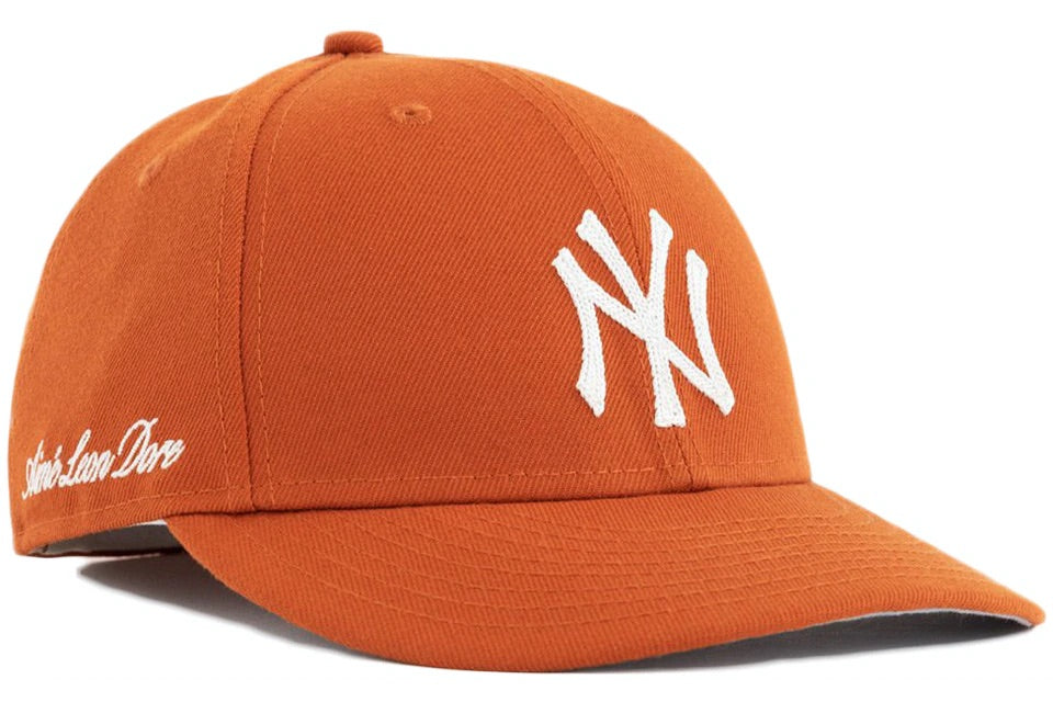 Cappello Aime Leon Dore x New Era Chain Stitch Yankees Arancione