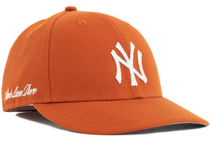 Aime Leon Dore x New Era Chain Stitch Yankees Hat Orange