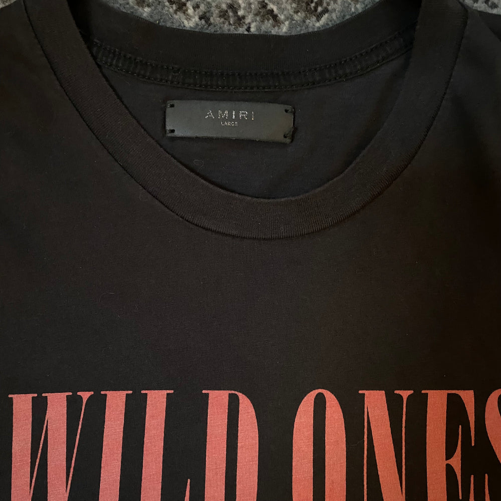 Amiri Wild Ones Tee Black