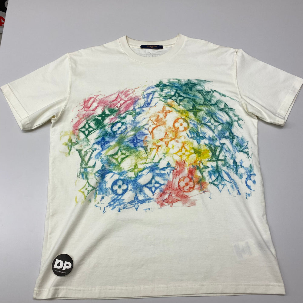 Louis Vuitton Pastel Multicolor Monogram Tee Virgil Abloh