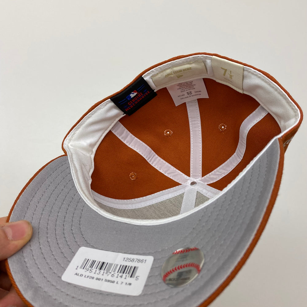 Aime Leon Dore x New Era Chain Stitch Yankees Hat Orange