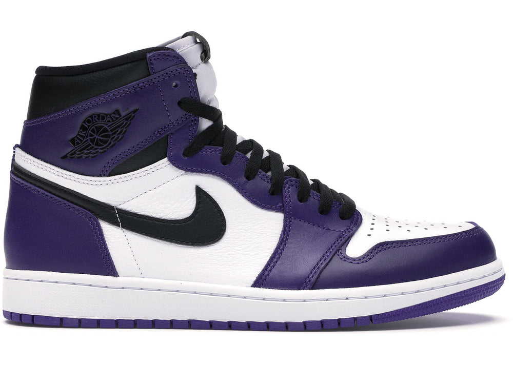 Air Jordan 1 Retro High Court Purple Blanc