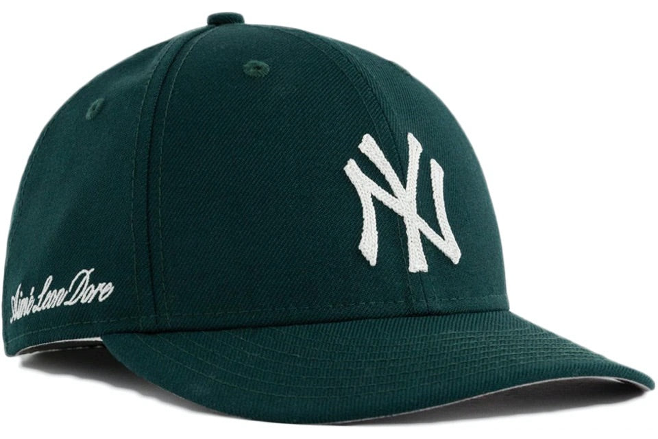 Cappello Aime Leon Dore x New Era Chain Stitch Yankees Verde Scuro