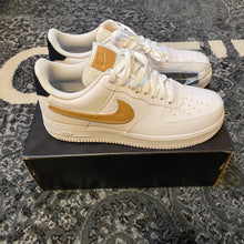 Load image into Gallery viewer, Nike Air Force 1 Swoosh Pack White Vachetta Tan
