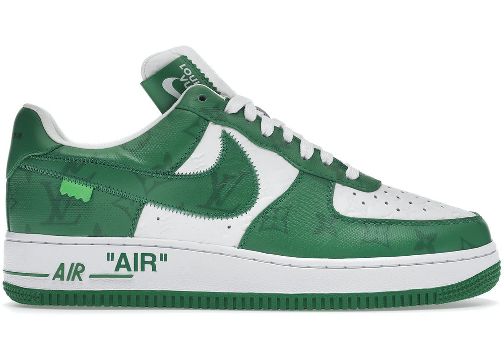 Louis Vuitton Nike Air Force 1 Low By Virgil Abloh Blanc Vert