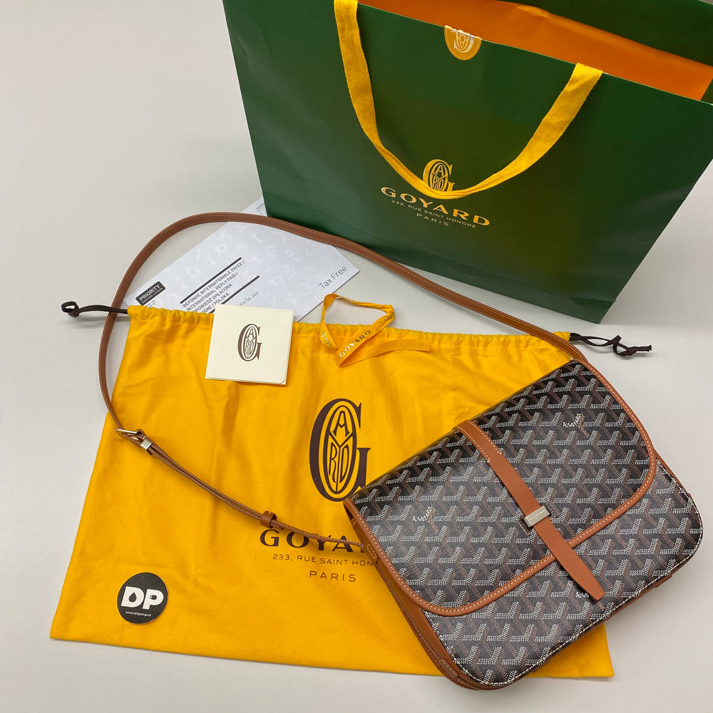 Goyard Belvedere MM Bag Brown