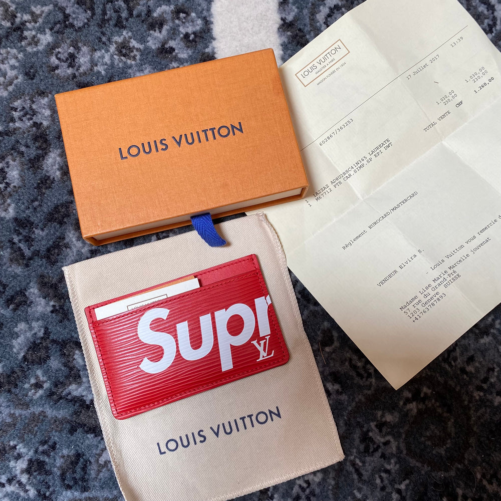 Louis Vuitton x Supreme Cardholder