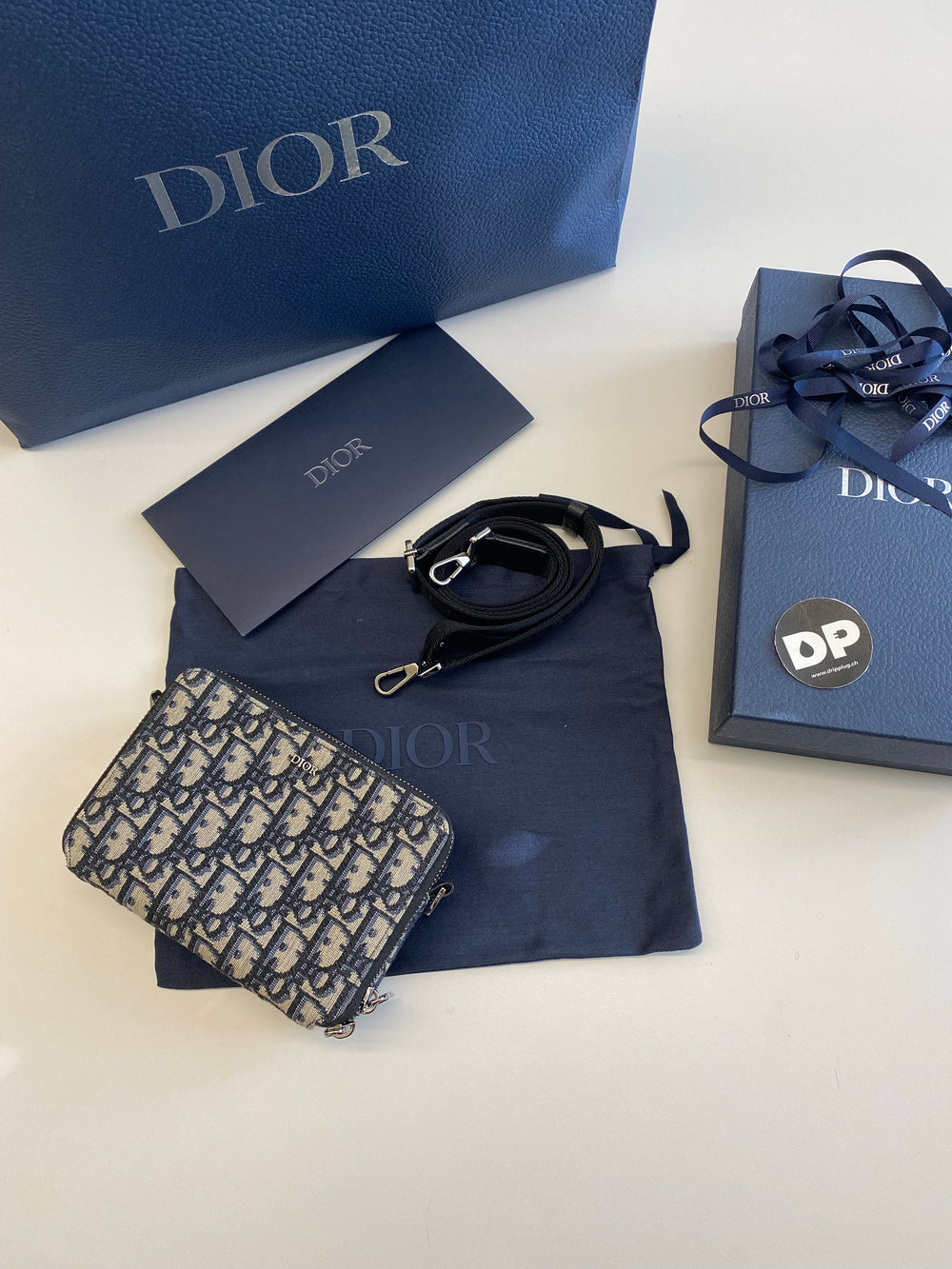 Dior Pouch with Shoulder Strap