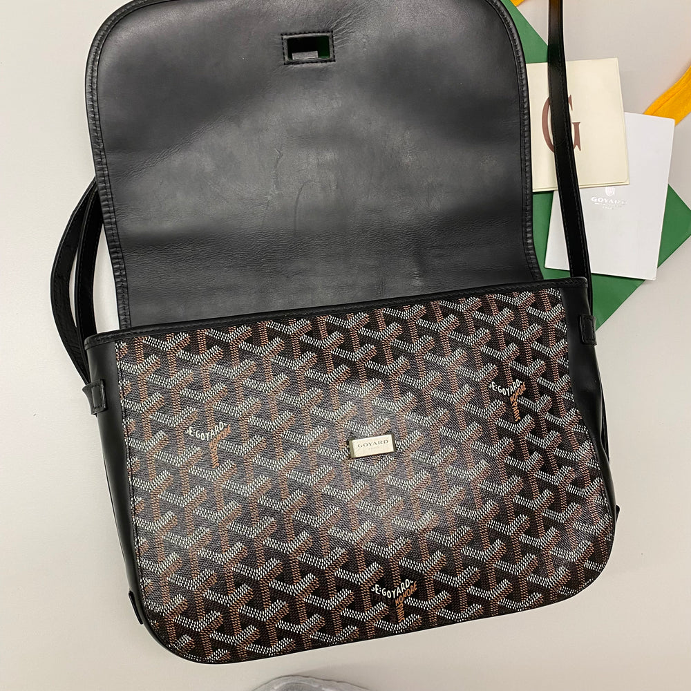 Goyard Belvedere Borsa messenger MM Nero (USATO)