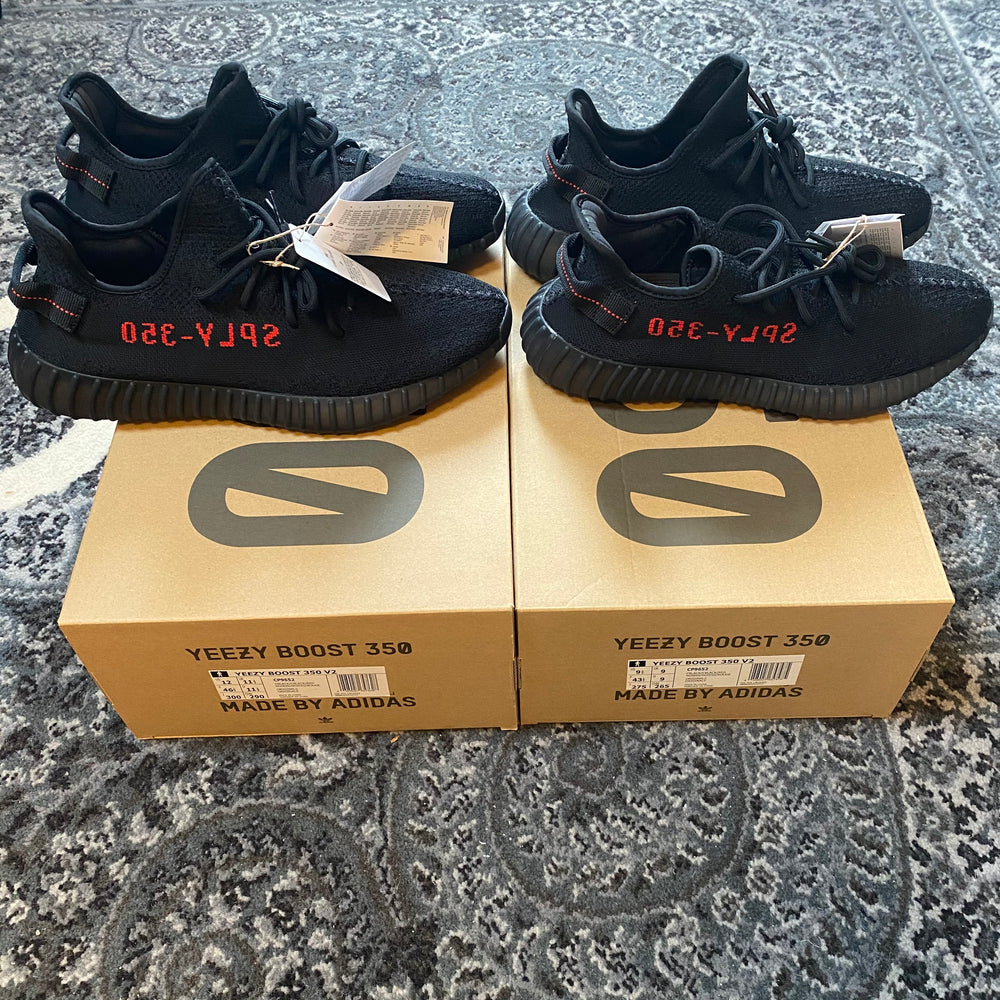 Adidas Yeezy Boost 350 V2 Nero Rosso