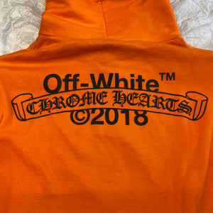 Off White x Chrome Hearts Hoodie 2018