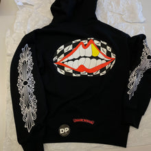 Lade das Bild in den Galerie-Viewer, Chrome Hearts Matty Boy Flower Chomper Hoodie Black
