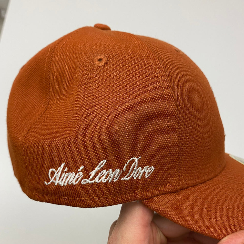 Aime Leon Dore x New Era Chain Stitch Yankees Hat Orange