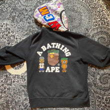 Load image into Gallery viewer, Bape x Big Sean Shark Hoodie NYC 10Th Anniversary
